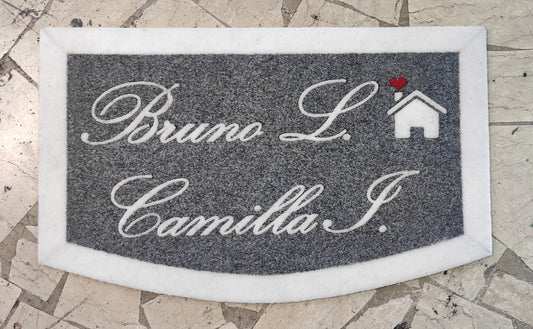 Zerbino in sintetico lavabile con casetta - Vanità Zerbini