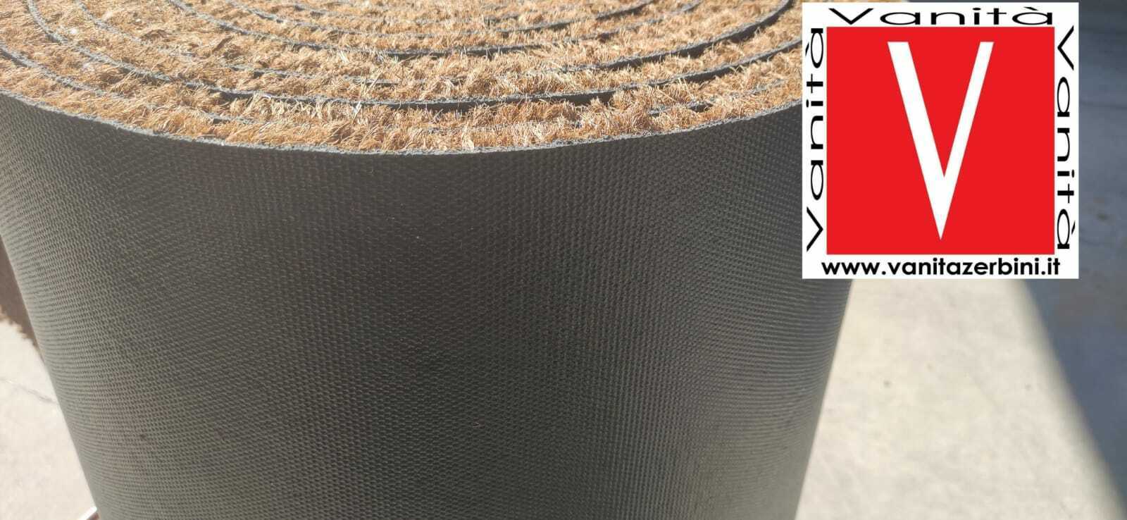 Tappeto in cocco personalizzato con 2 iniziali - Vanità Zerbini